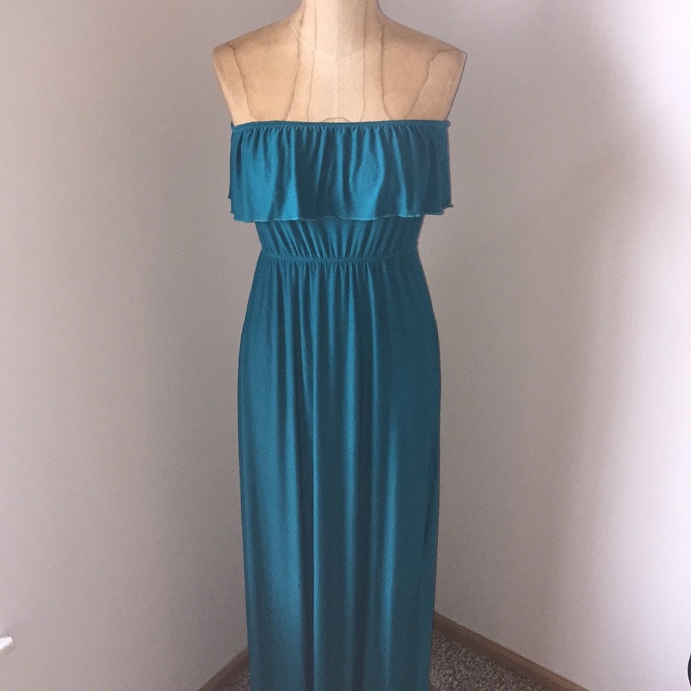 Strapless Maxi Dress